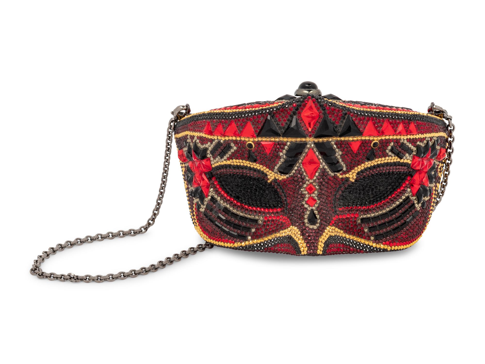 Judith Leiber Collector's Edition Venetian Mask Minaudière