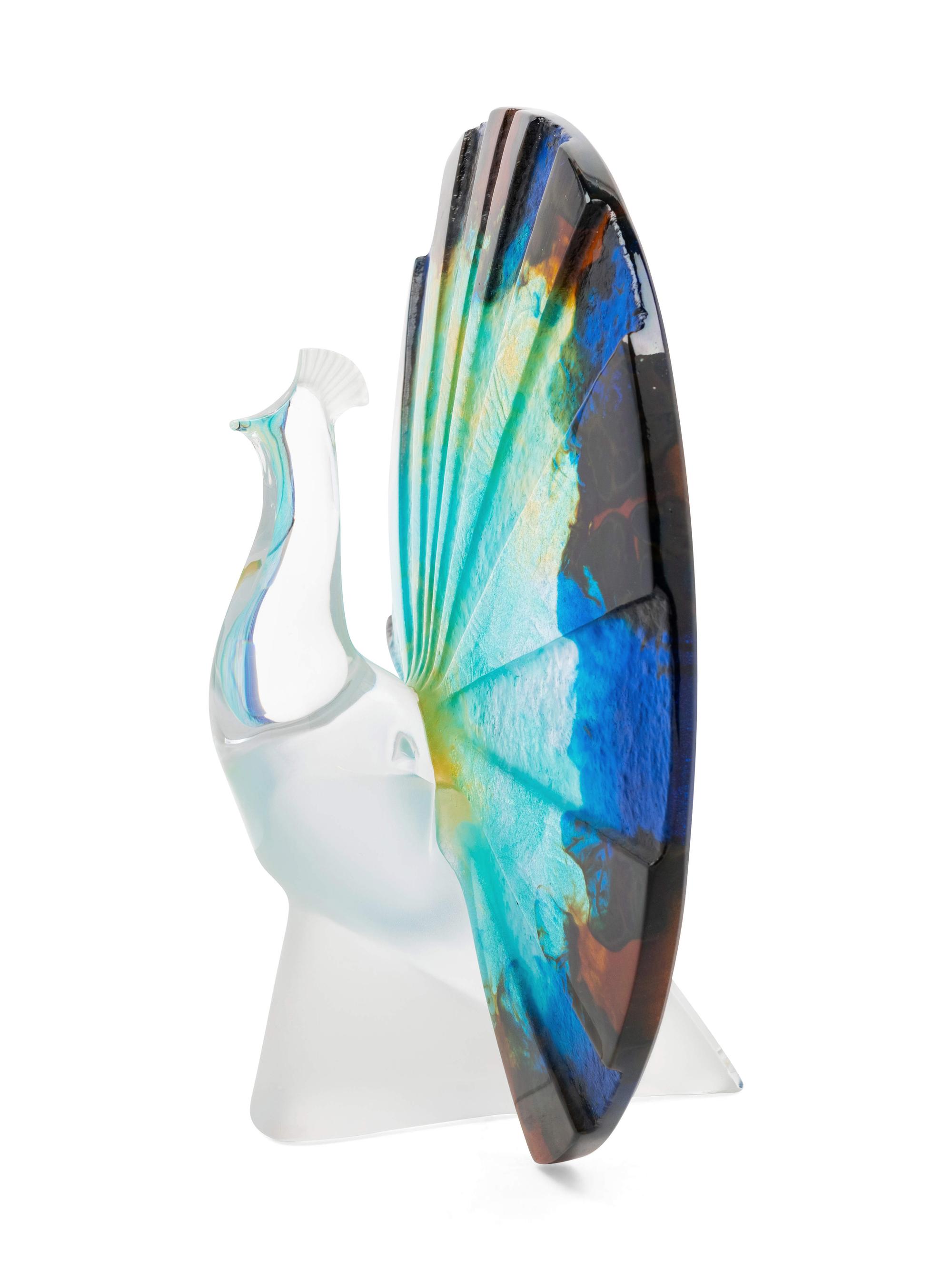 A Daum Pâte de Verre Figure