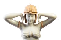 An Art Deco Alabaster Statue