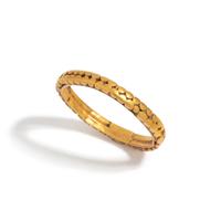 A Byzantine Gold Textured Finger Ring