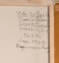 Ode to Spring , 1965
