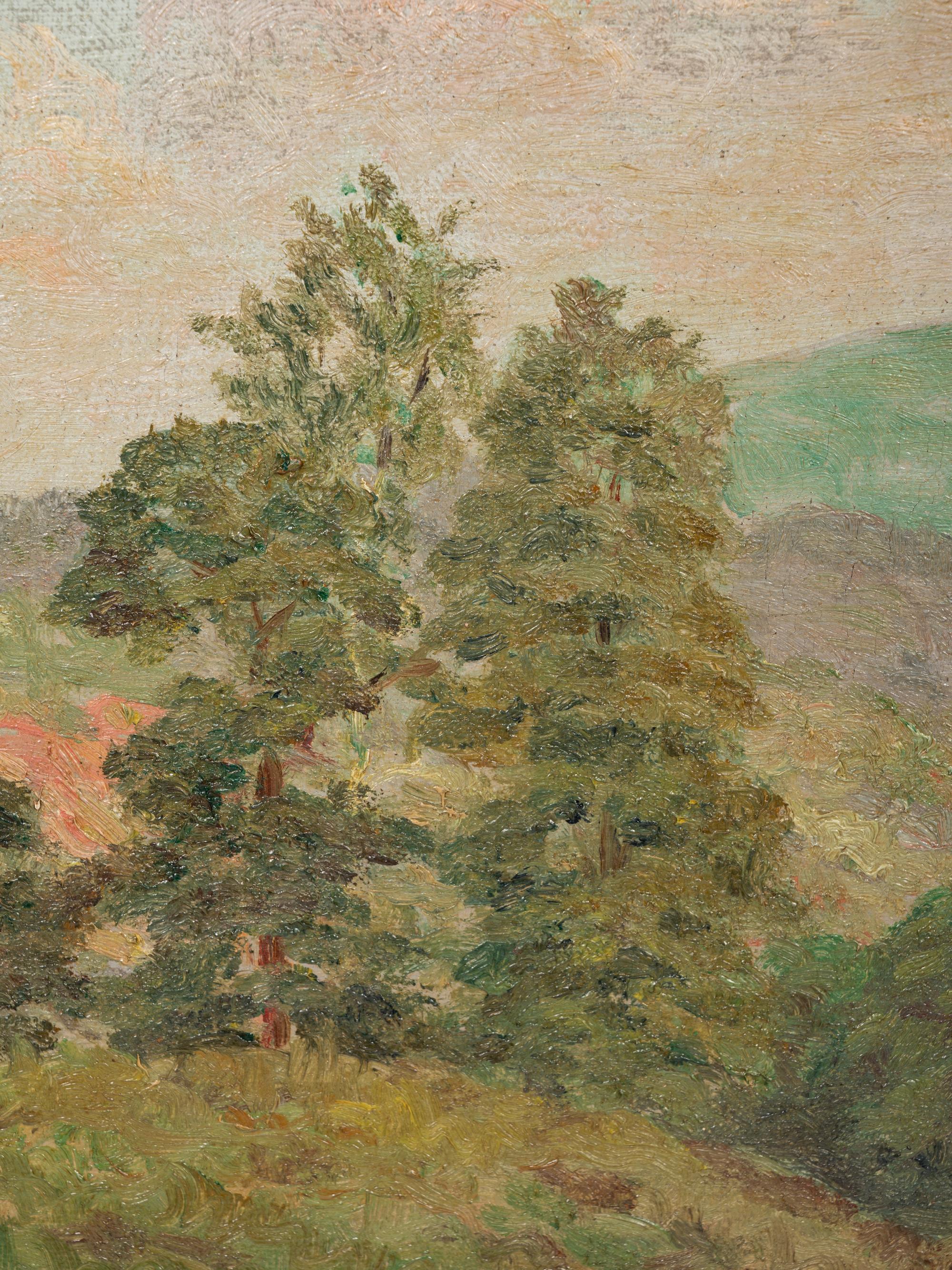 Landscape with Trees and Hills