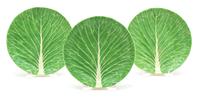 Fourteen Dodie Thayer Lettuce Ware Salad Plates Diameter 8 inches. — 20TH CENTURY