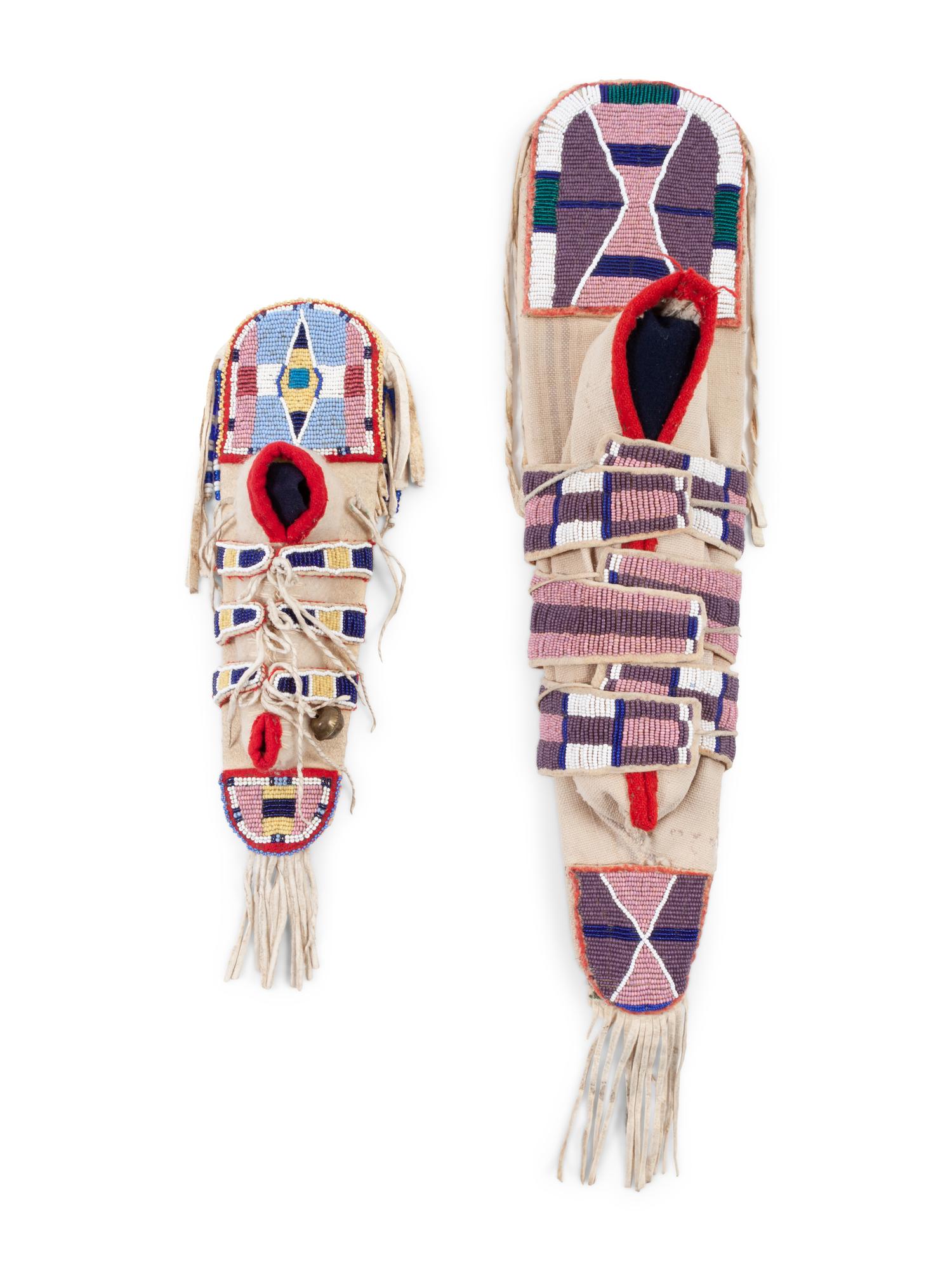 Apsáalooke Beaded Toy Cradles