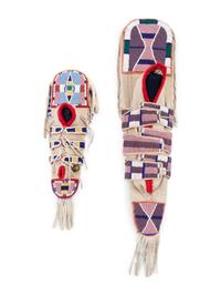 Apsáalooke Beaded Toy Cradles
