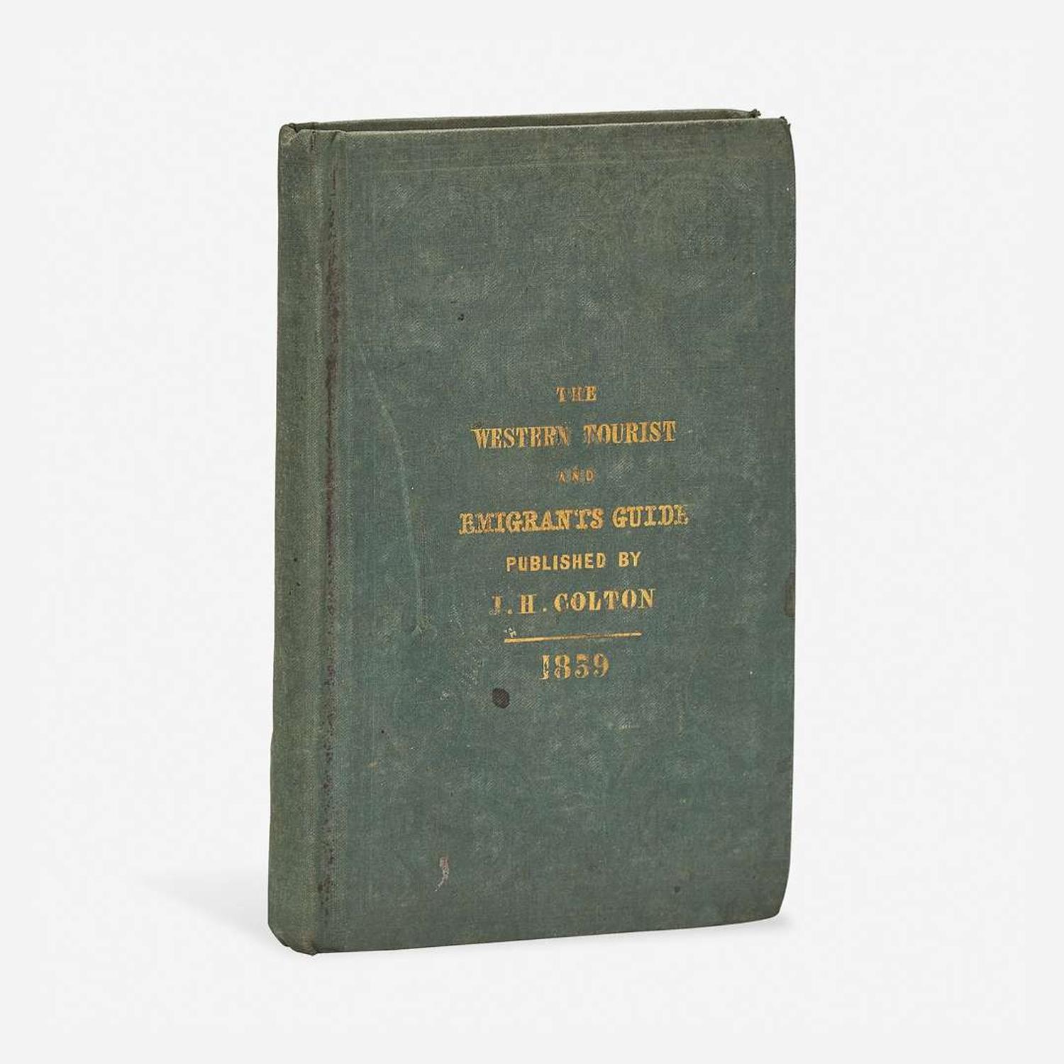 [Americana] Smith, J. Calvin The Western Tourist and Emigrant's Guide, with a Compendious Gazetteer of the States of Ohio, Michigan, Indiana, Illinois, and Missouri, and the Territories of Wisconsin, and Iowa...