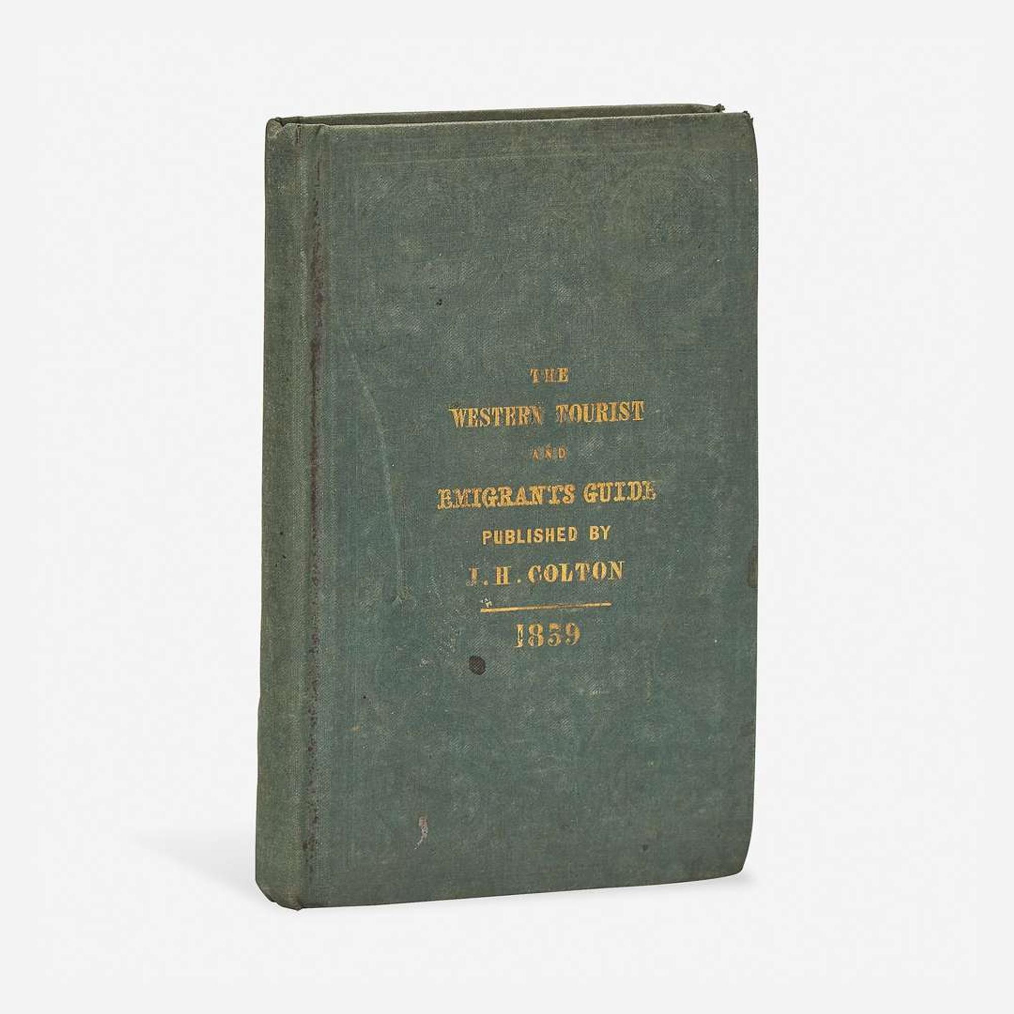 [Americana] Smith, J. Calvin The Western Tourist and Emigrant's Guide, with a Compendious Gazetteer of the States of Ohio, Michigan, Indiana, Illinois, and Missouri, and the Territories of Wisconsin, and Iowa...