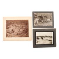 [MINING - CALIFORNIA]. A group of photographs and booklets related to mining in Calaveras County, Atolia, and elsewhere in California, comprising: