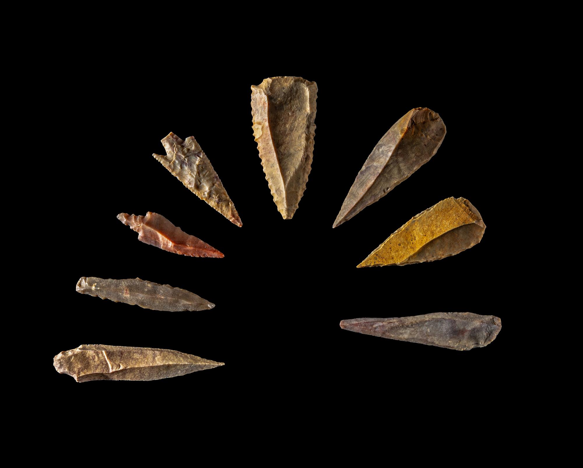 101 Neolithic Flint Points