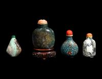 Four Chinese Snuff Bottles