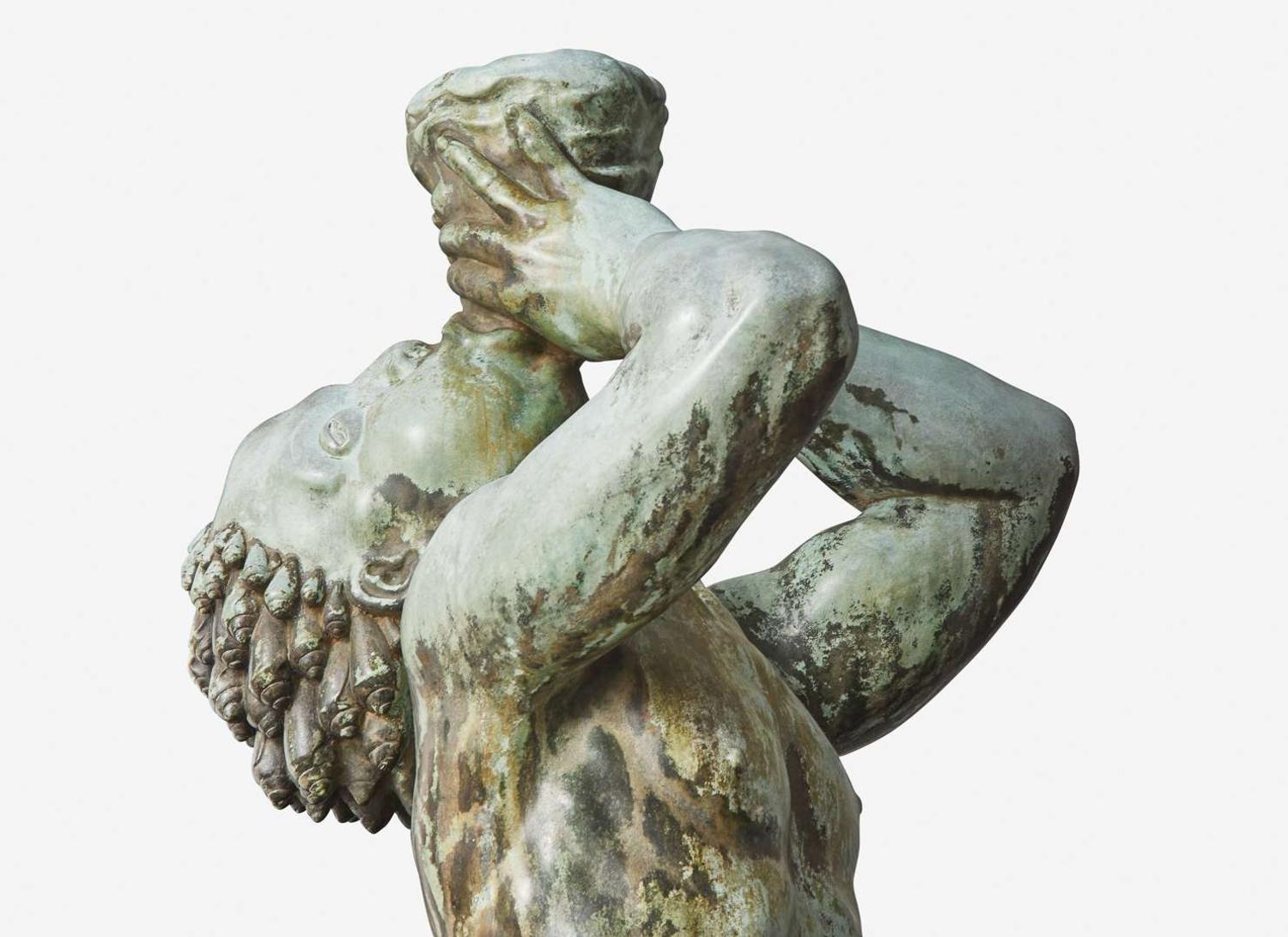 Carl (Wilhelm Emile) Milles (Swedish/American, 1875-1955) - Small Triton Fountain