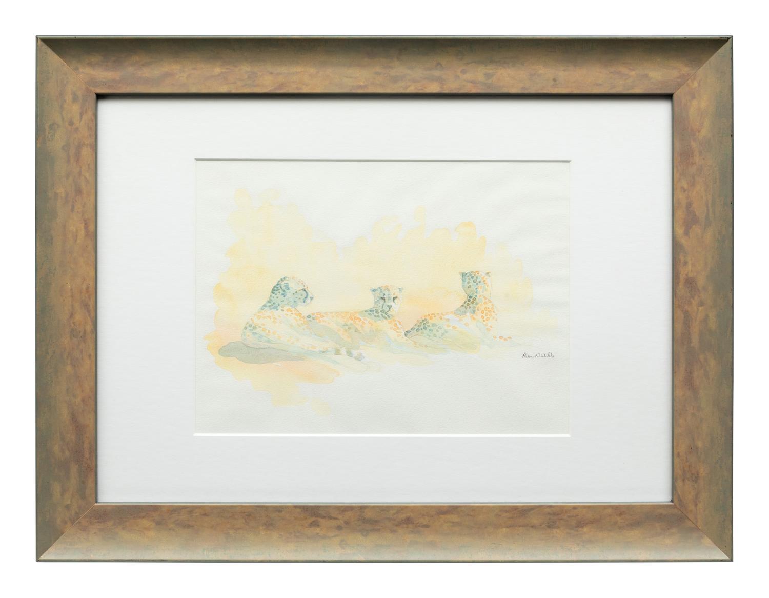 Cheetah Trio Field Sketch , 2012