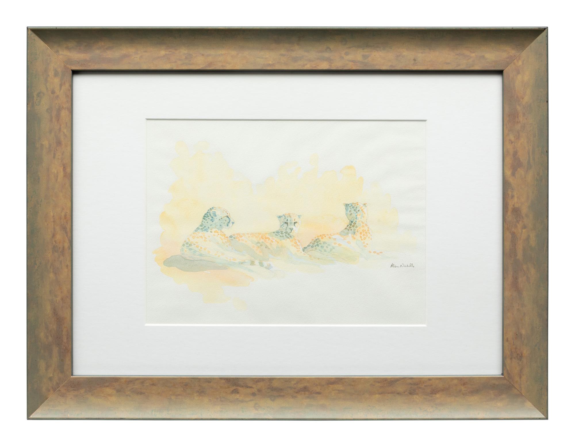 Cheetah Trio Field Sketch , 2012