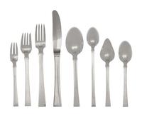 A Danish Silver Flatware Service