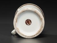 A Creamery Separator's Porcelain Occupational Shaving Mug