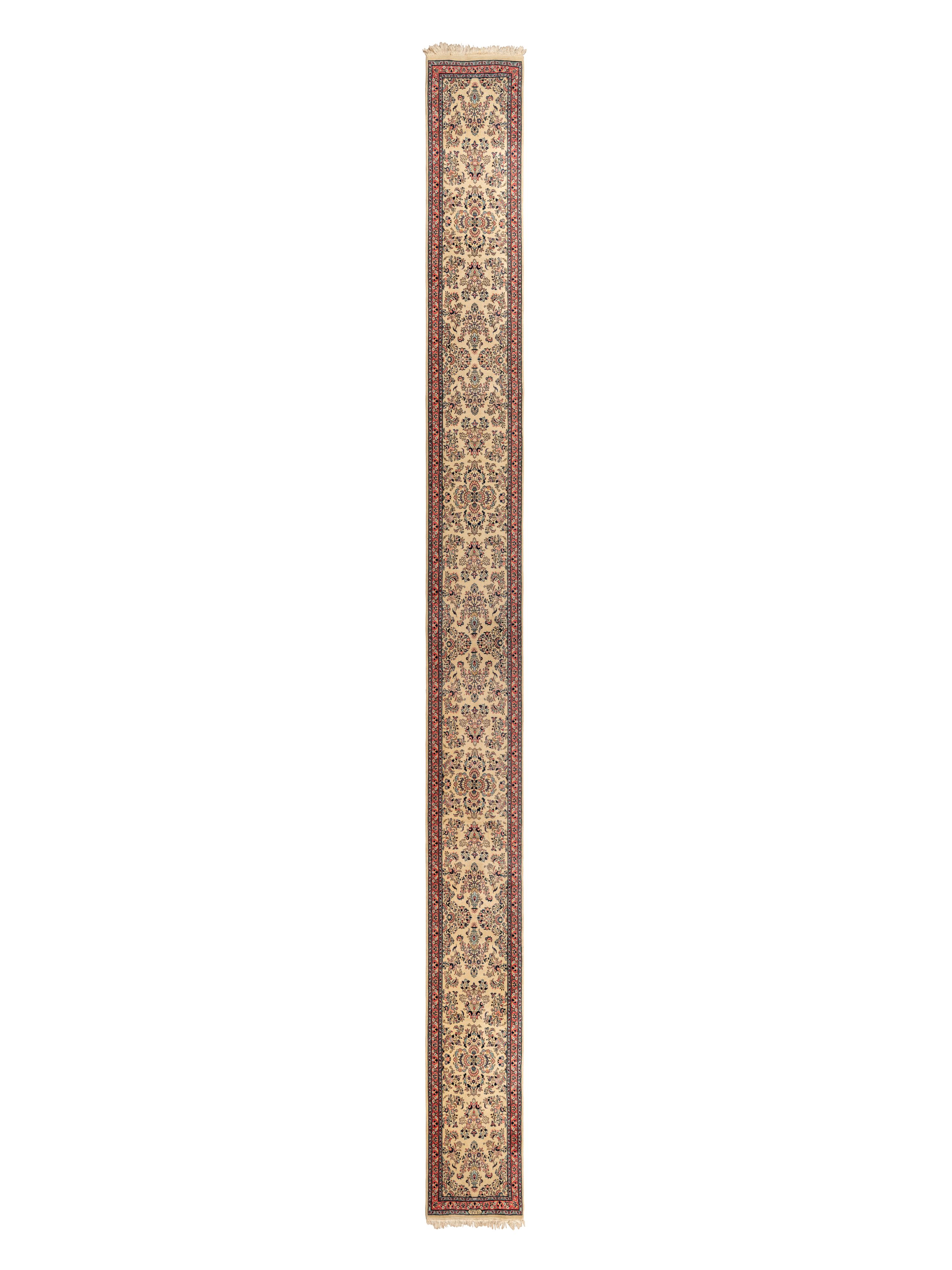 A Sarouk Wool Runner