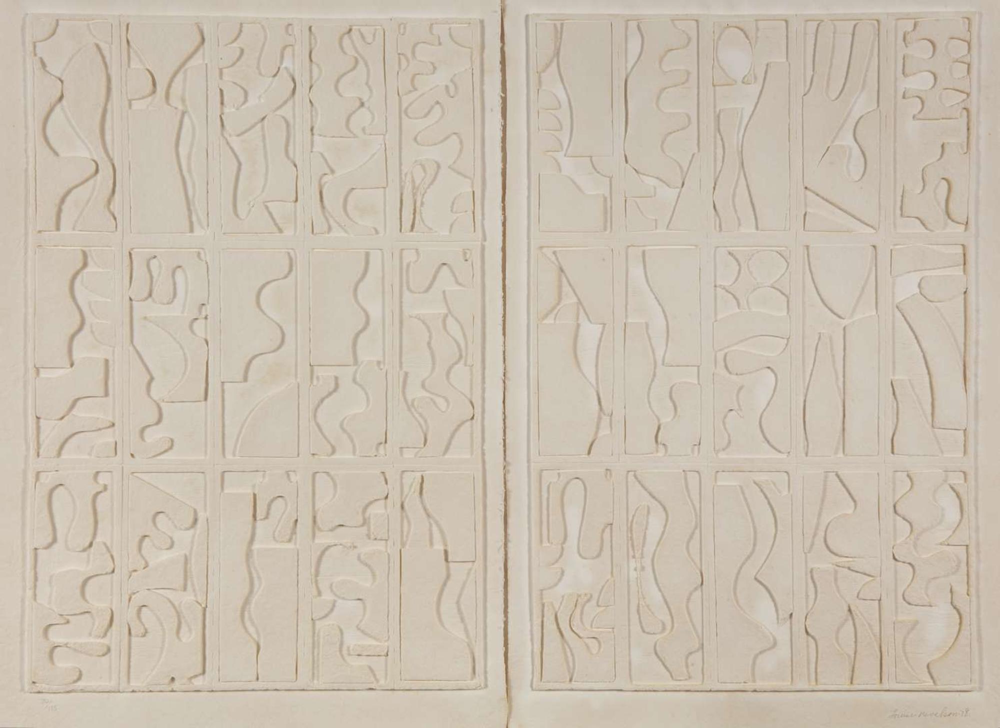 Louise Nevelson (American, 1899-1988) - Morning Haze