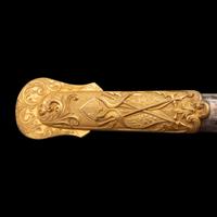 Outstanding Published Clauberg US Model 1850 Officer's Sword of Lt. Thomas McClure, 7th NY Heavy Artillery - KIA at Cold Harbor