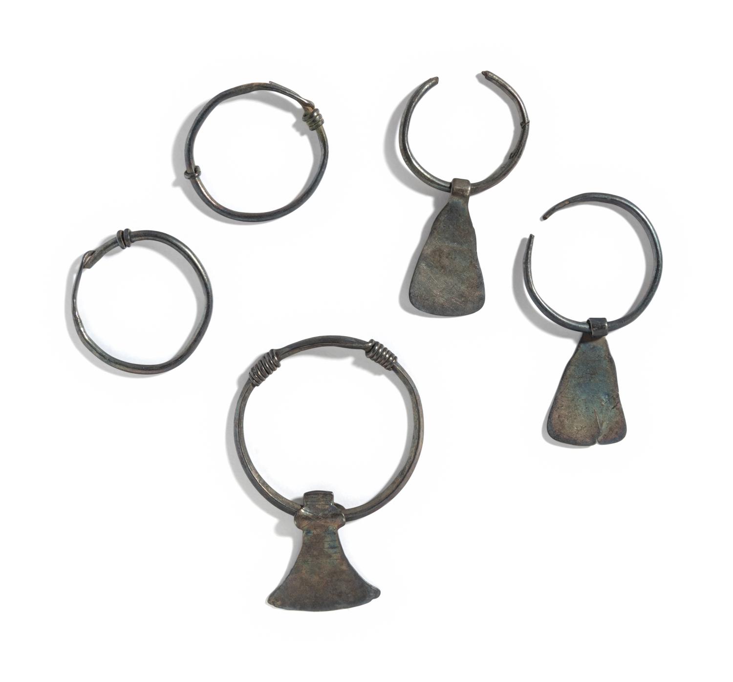 A Group of Viking Silver Jewelry