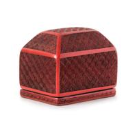 A Cinnabar Lacquer Seal Box