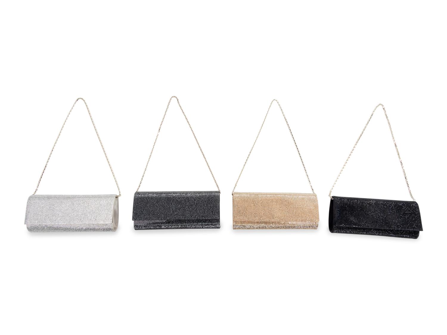 Four Judith Leiber Ritz Fizz Crystal Clutch Bags