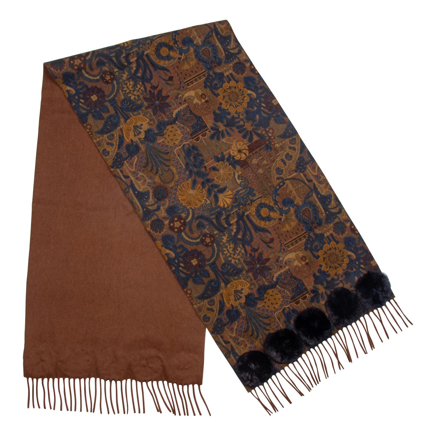 J. Mendel, Cashmere & Fur Scarf