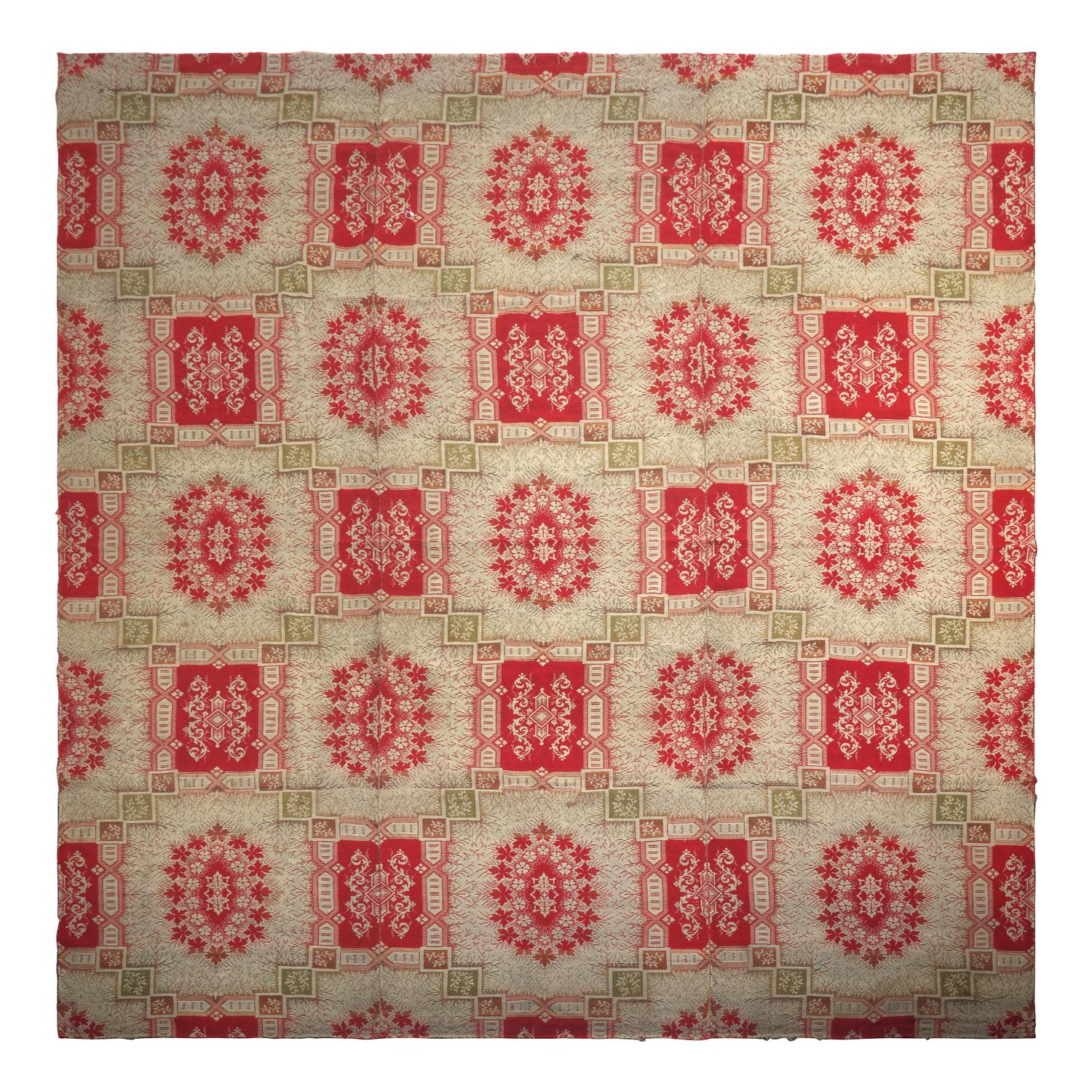 A Woven Wool Ingrain Carpet