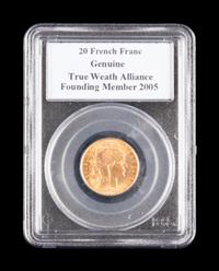 [FRANCE] A 1902 20 Franc Gold Coin (PCGS GENUINE)