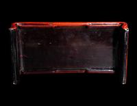 A Cinnabar Lacquer Rectangular 'Boys' Stand
