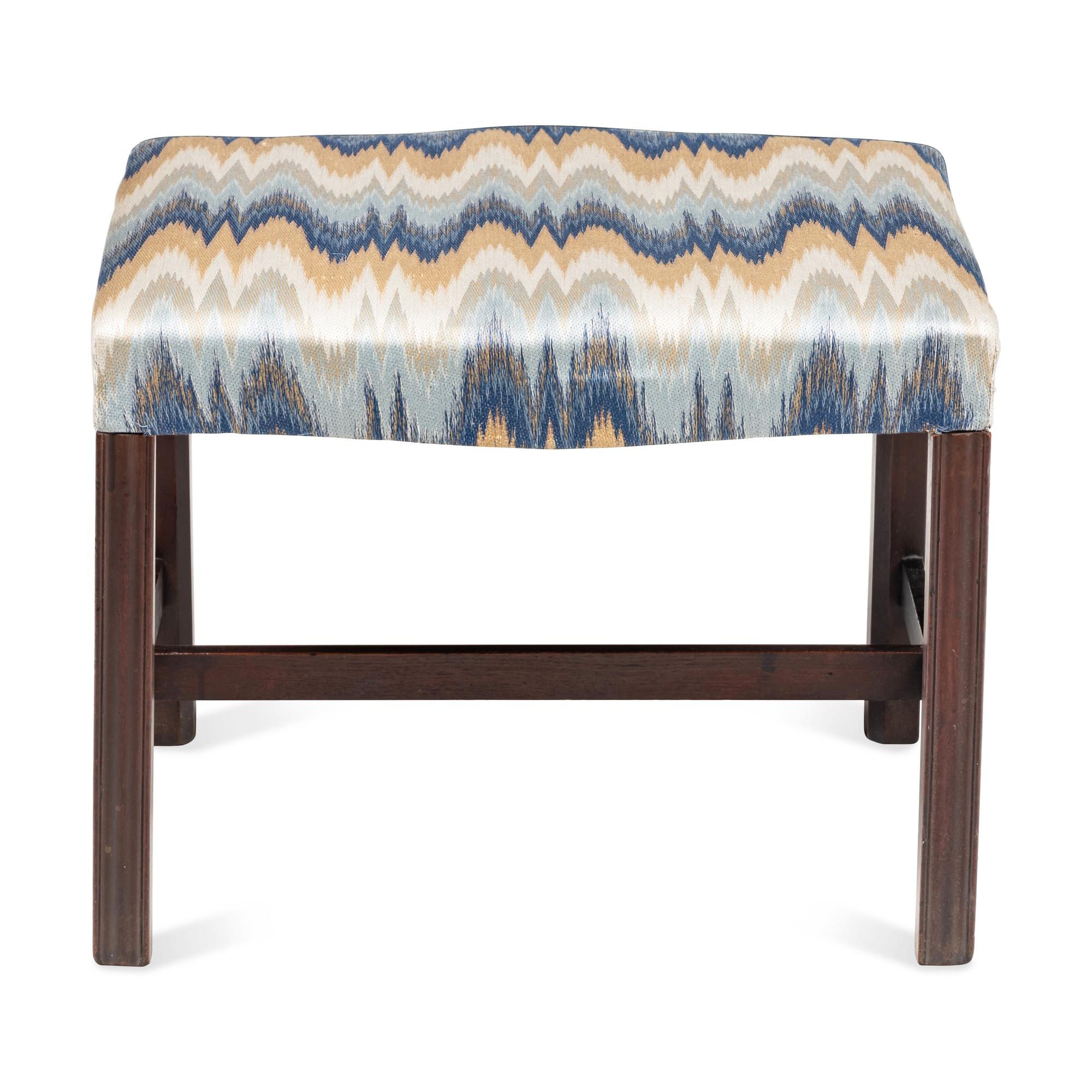 A George III Mahogany Stool