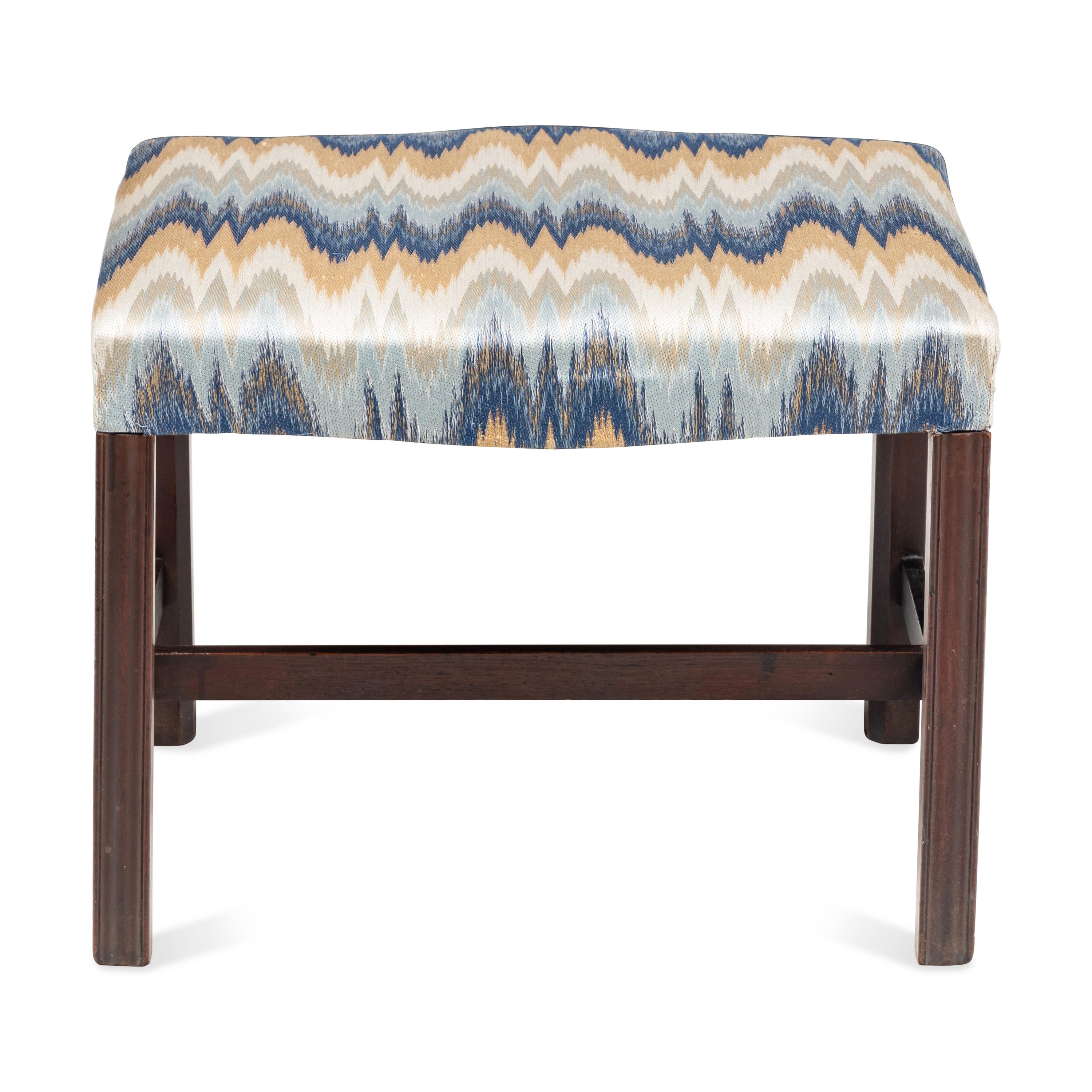 A George III Mahogany Stool