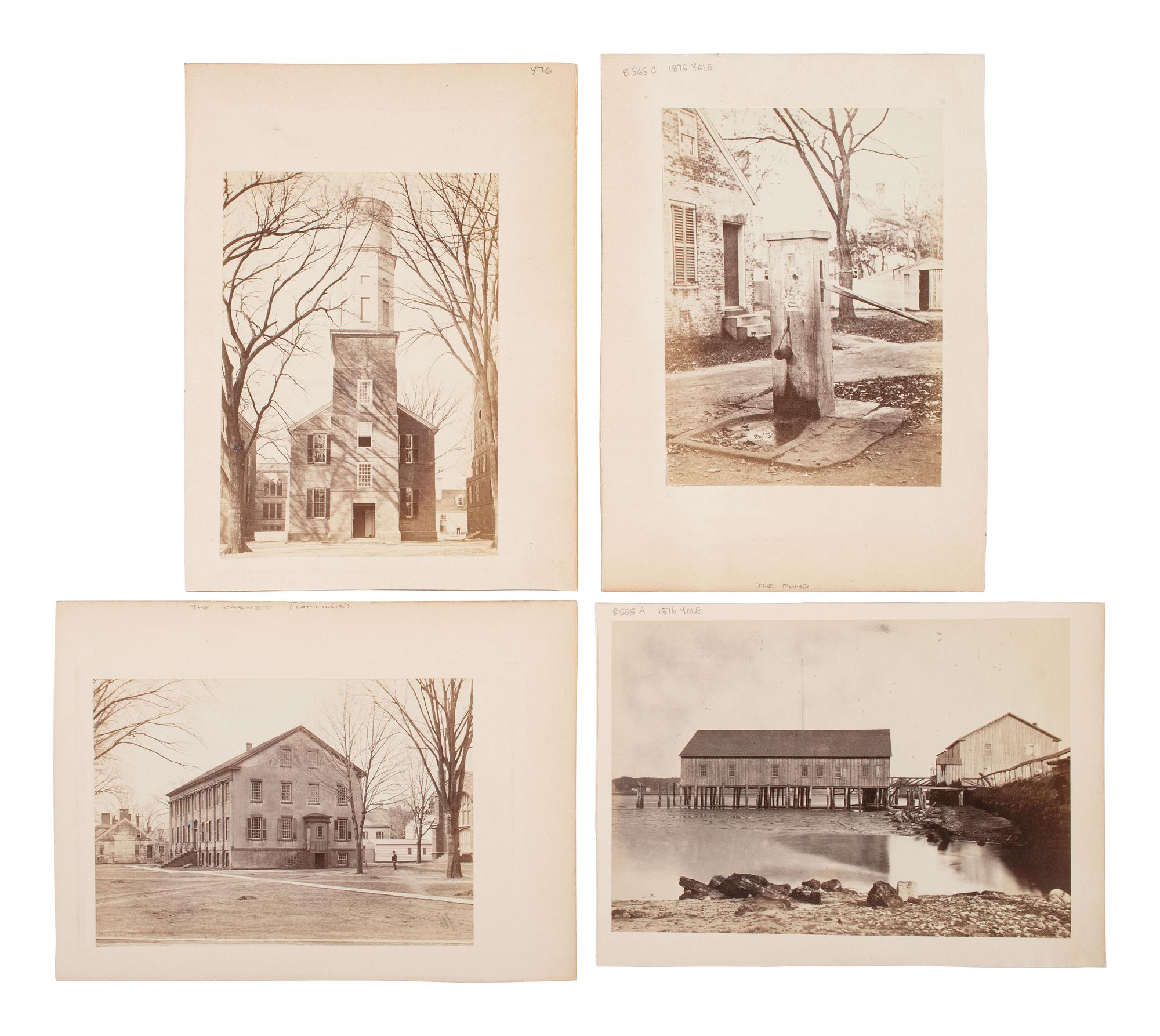 [Early Photography] Yale University Photographs, incl. 1892 Class Album