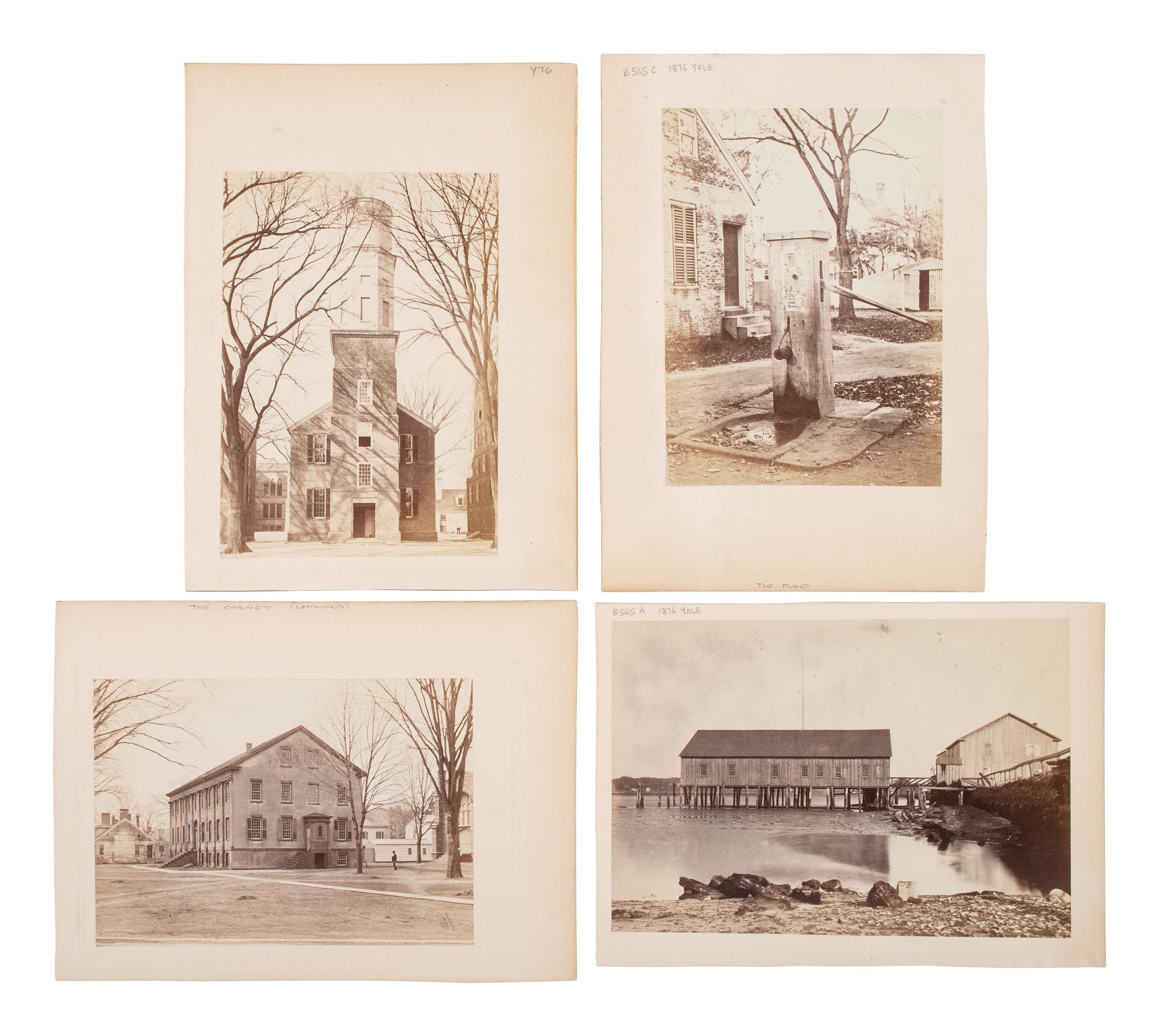 [Early Photography] Yale University Photographs, incl. 1892 Class Album