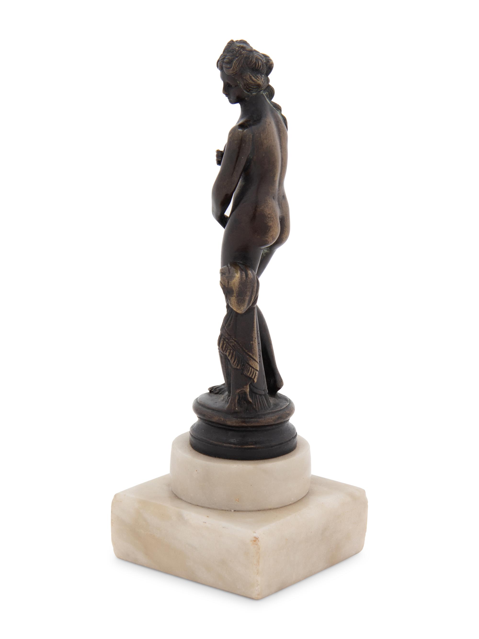 An Italian Bronze Figure of Venus