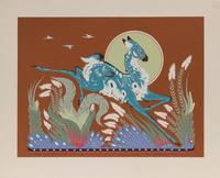 Two Works: Deer and Elements I and Deer and Elements II