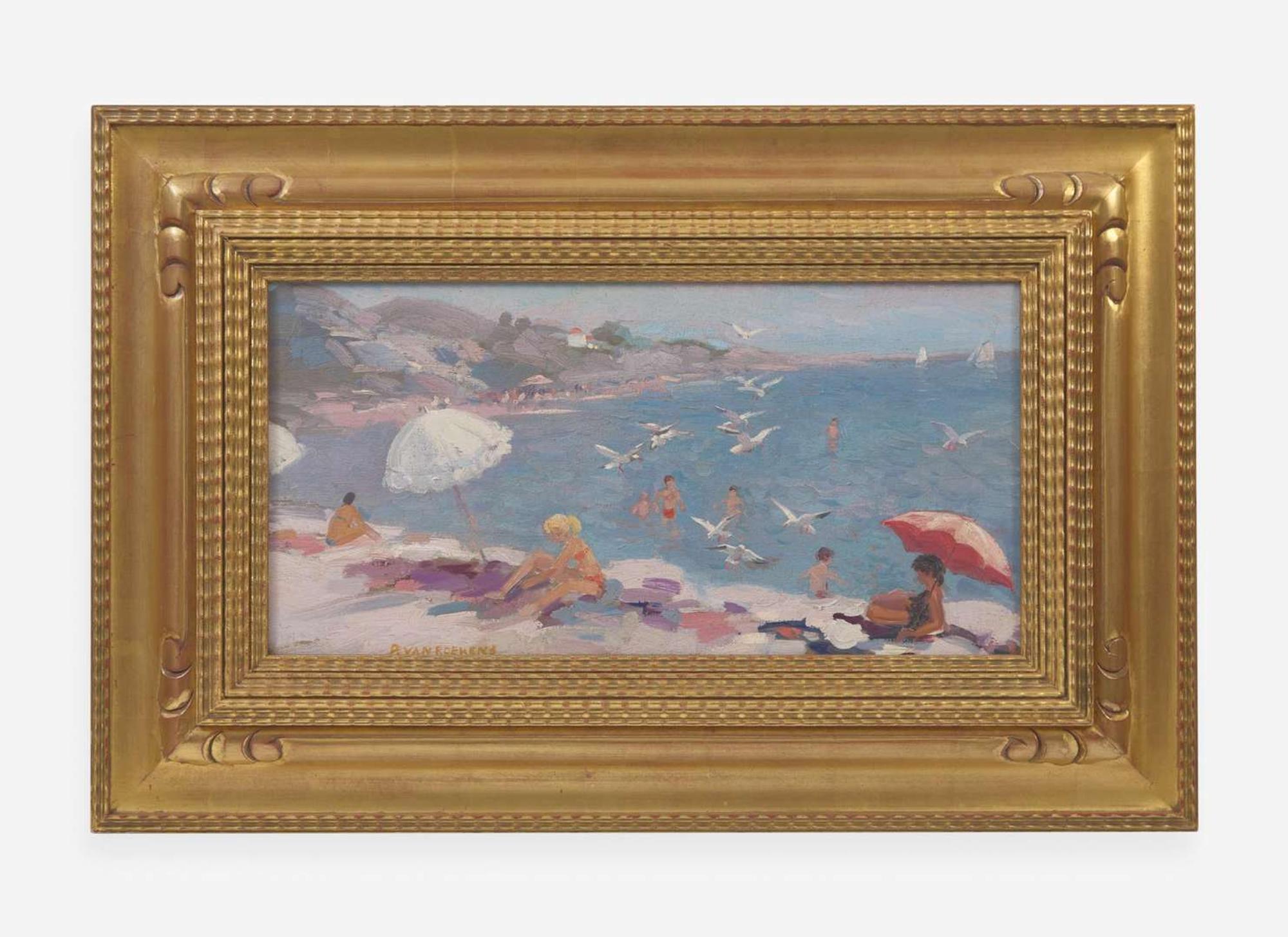 Paulette Victorine J. Van Roekens (American, 1896–1988) - Beach Scene