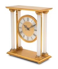 An Hour Lavigne Bronze Portico Clock
