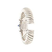 DAVID YURMAN, STERLING SILVER 'WAVERLY' WRISTWATCH