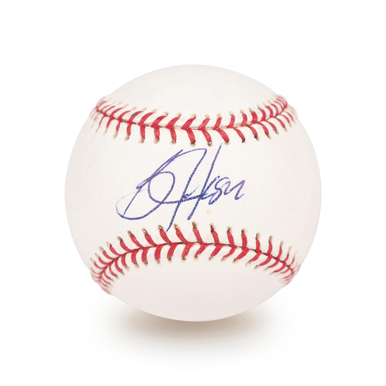 A Bo Jackson Signed Autograph Baseball and Chicago White Sox Hat (Beckett Authentication Services BAS Certified),