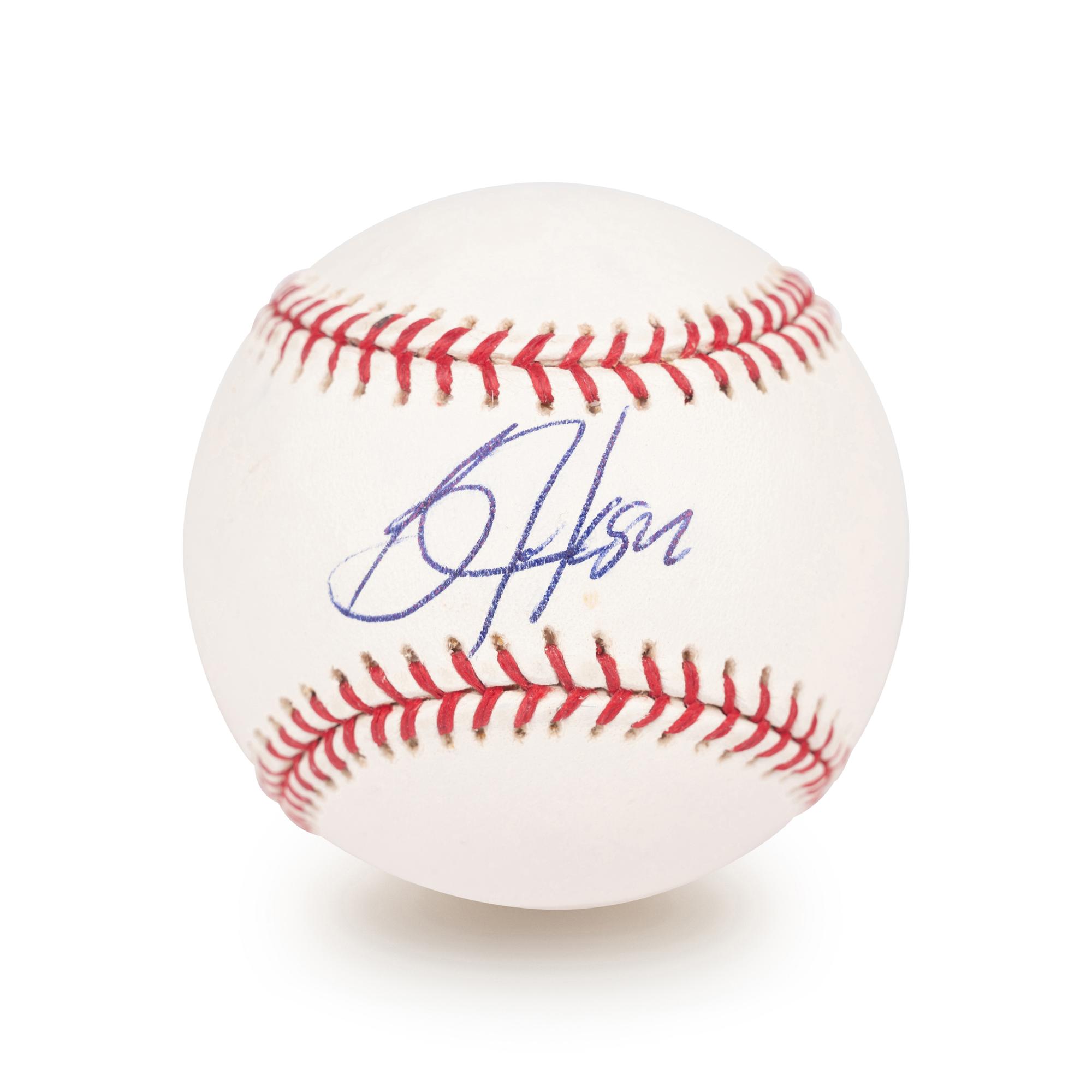 A Bo Jackson Signed Autograph Baseball and Chicago White Sox Hat (Beckett Authentication Services BAS Certified),