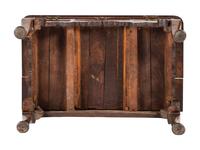 A Queen Anne Carved Oak Dressing Table