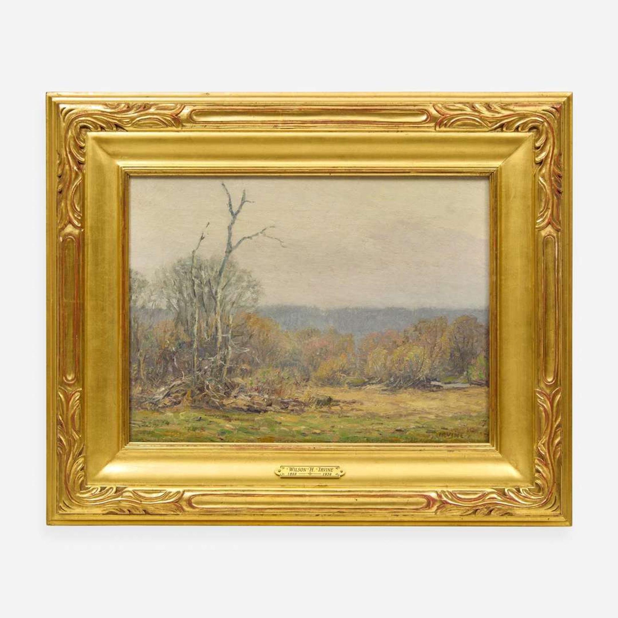 Wilson Henry Irvine (American, 1869–1936) Early April Mist, Old Lyme, Connecticut