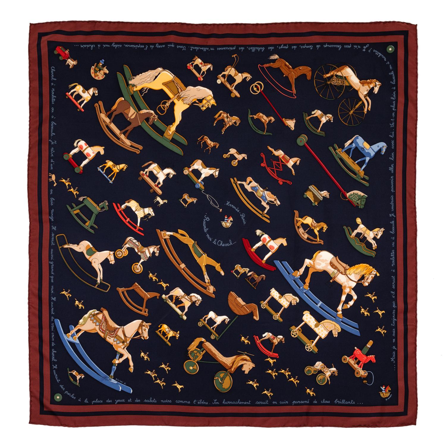 Hermès 90cm Silk Scarf
