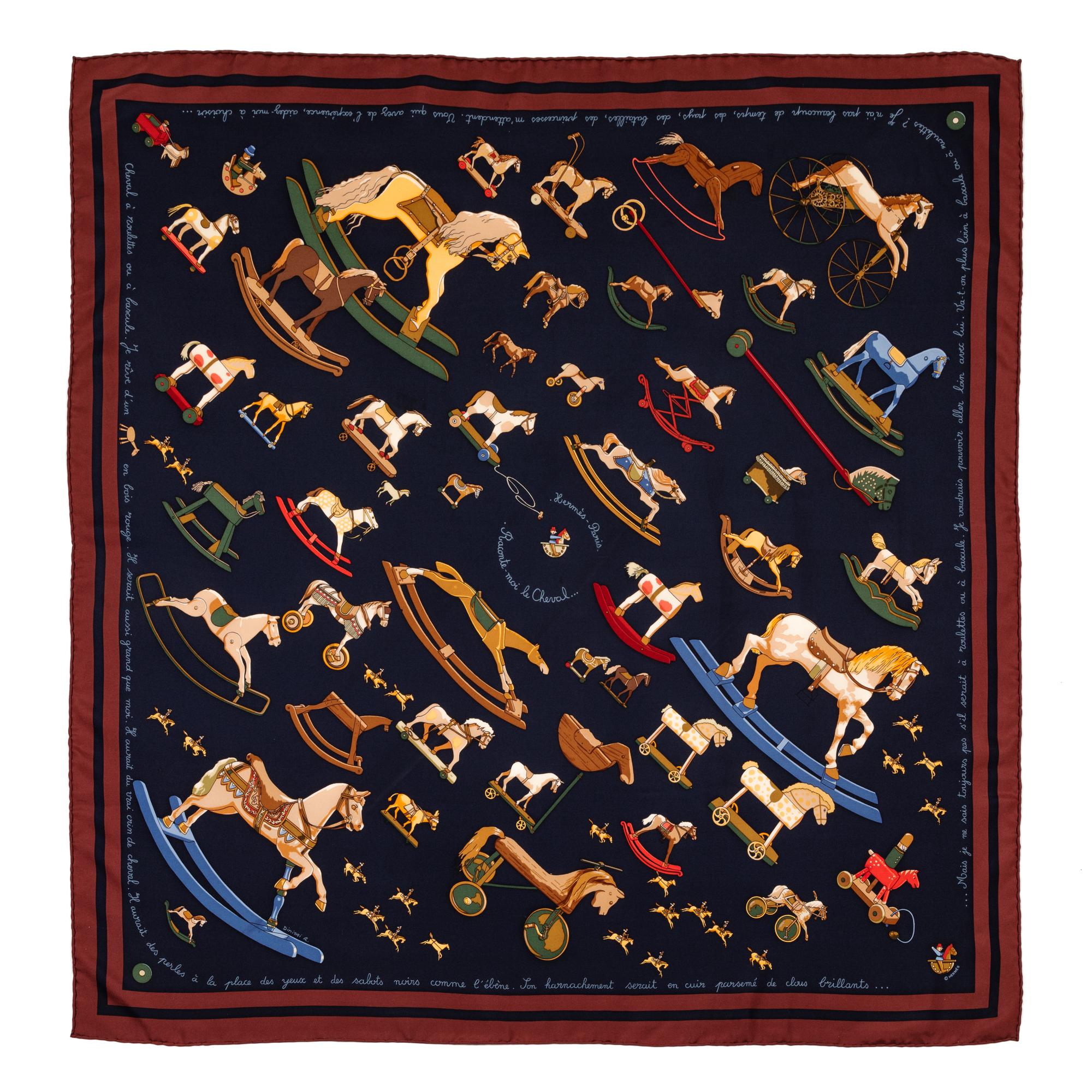 Hermès 90cm Silk Scarf