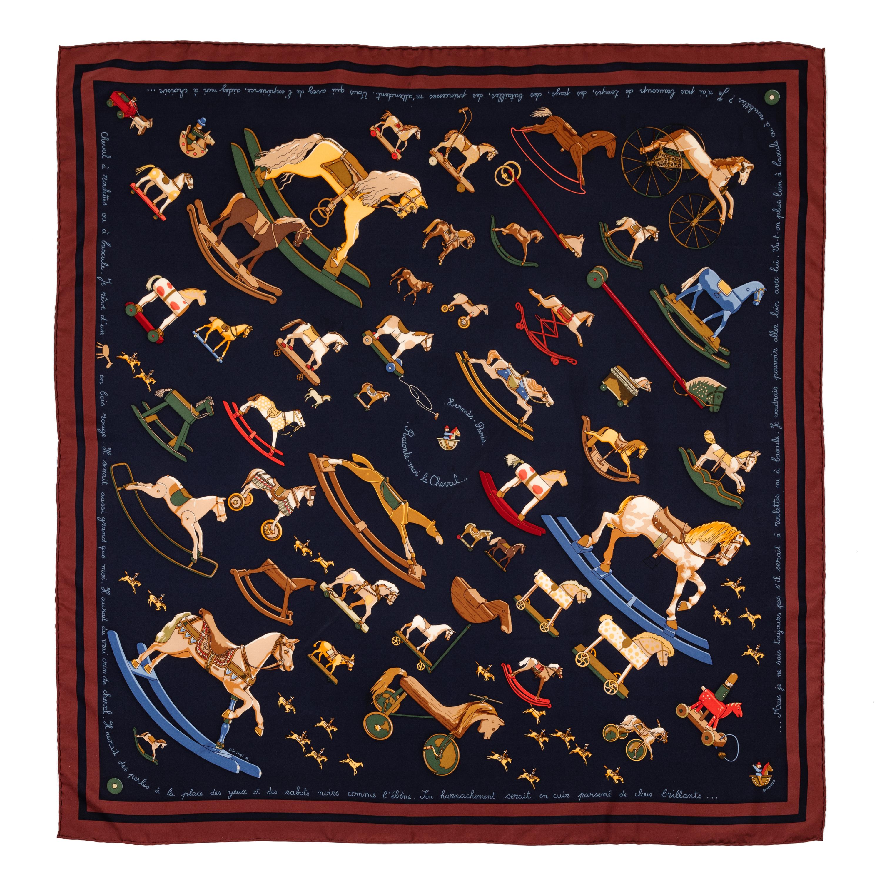 Hermès 90cm Silk Scarf