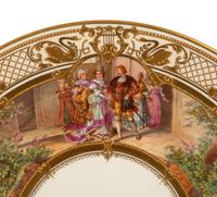 Eight Dresden Ambrosius Lamm Porcelain Opera Cabinet Plates