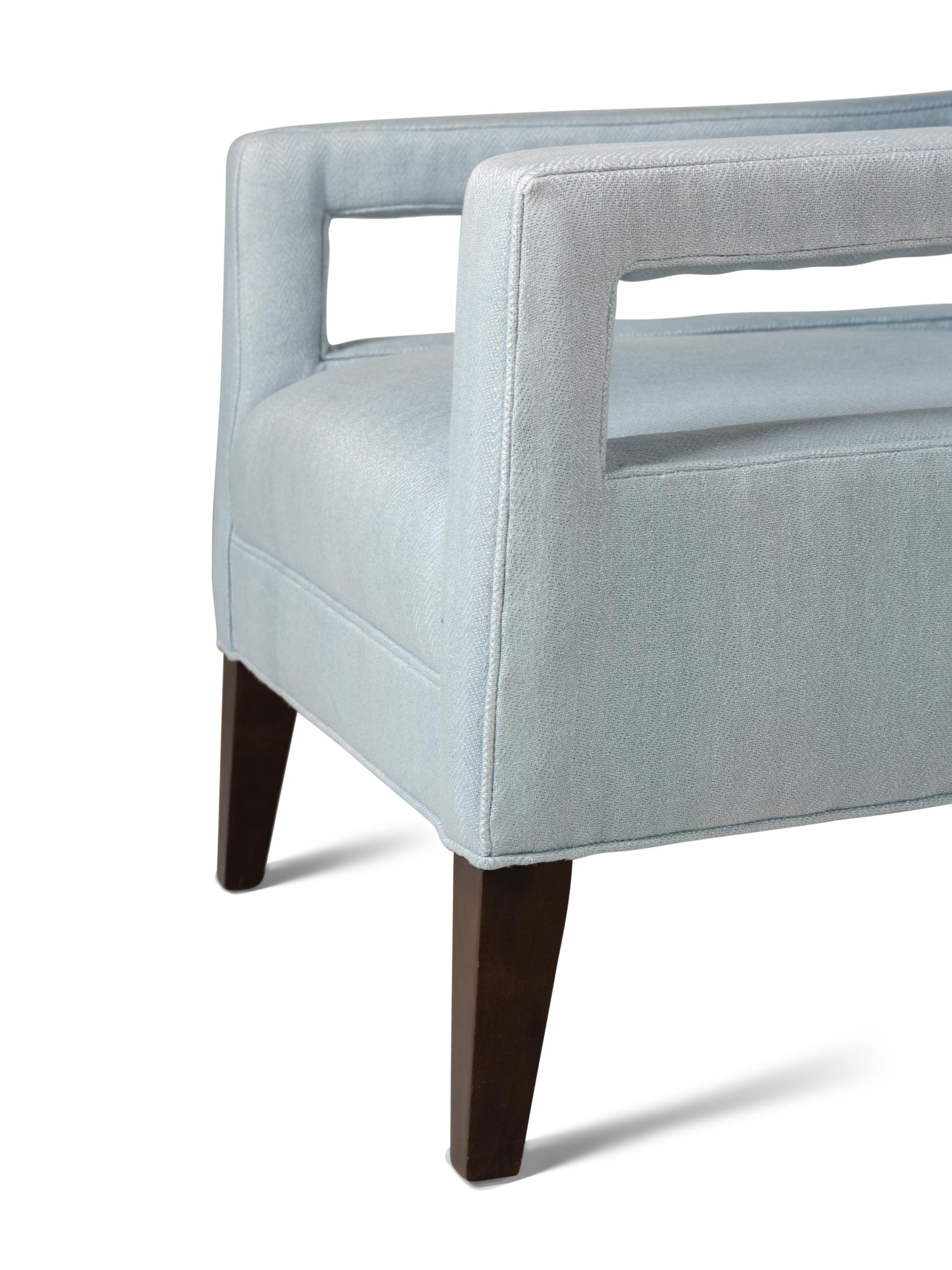 Pair of Contemporary Upholstered Armchairs