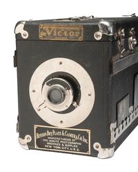 [CAMERAS]. An eclectic group of 4 cameras, incl. Victor Street Camera by Benson Dry Plate Camera Co.