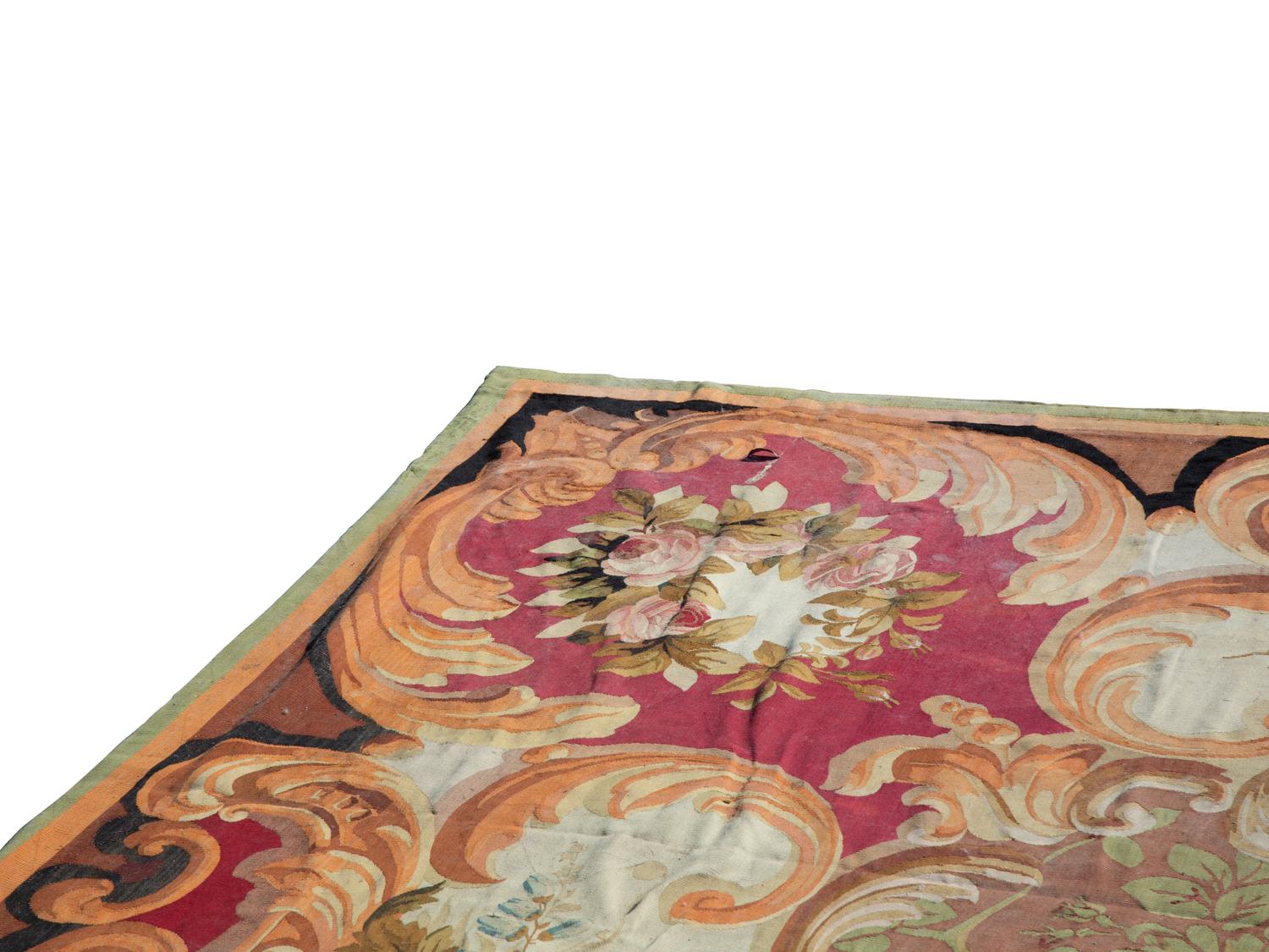 A Louis Philppe Style Aubusson Rug
