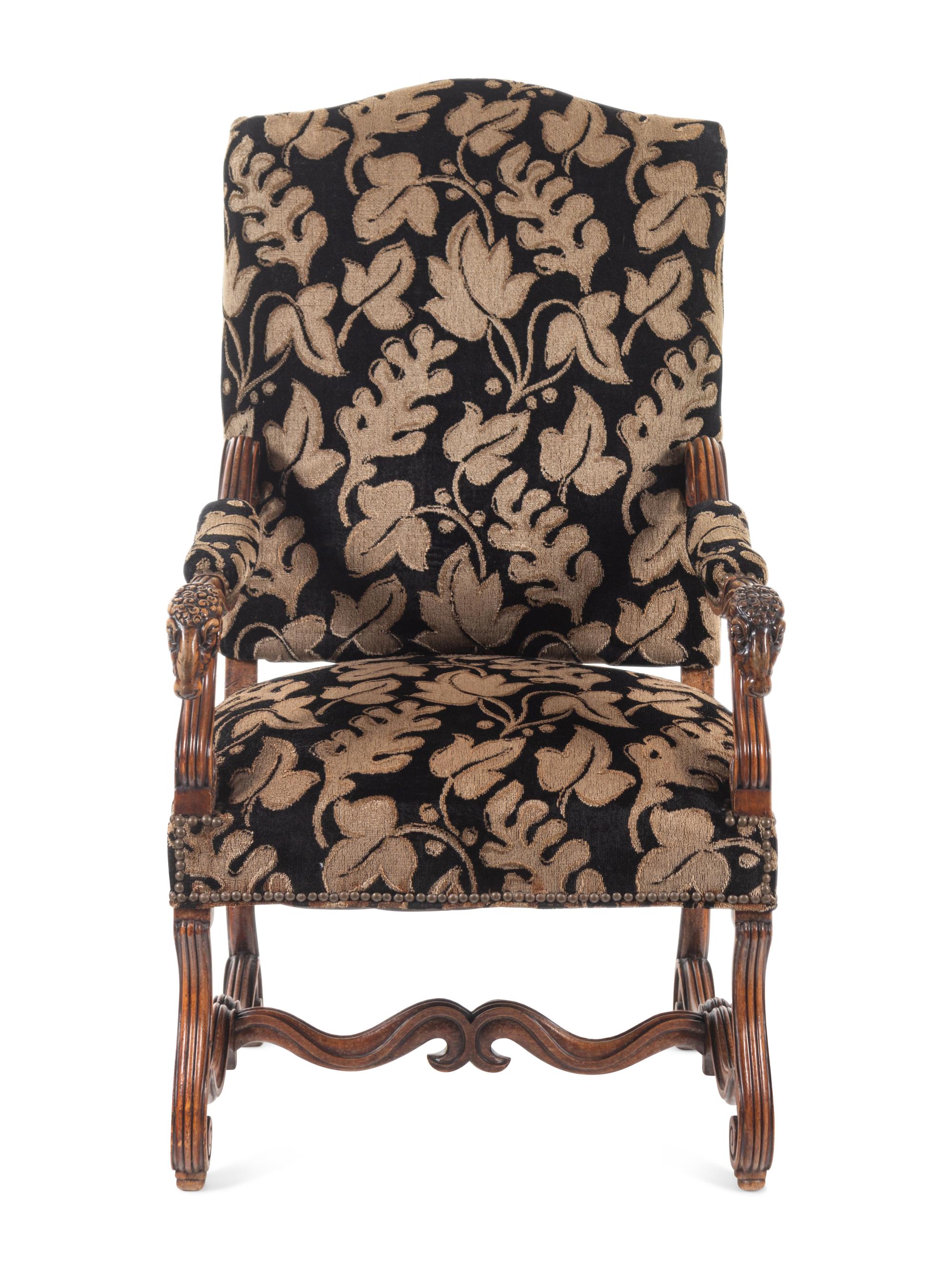 A French Walnut Armchair